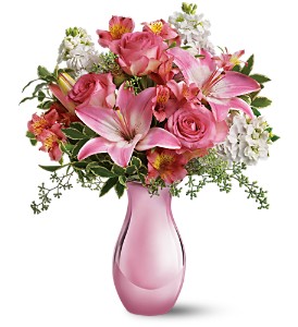 Teleflora's Pink Reflections Bouquet in Midlothian TX, Growing Ideas