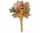 Sunset Orchid Boutonniere in Midlothian�TX, Growing Ideas