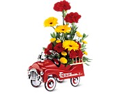 Teleflora's Fire Engine Bouquet in Midlothian�TX, Growing Ideas