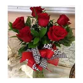 Classic Half Dozen Roses