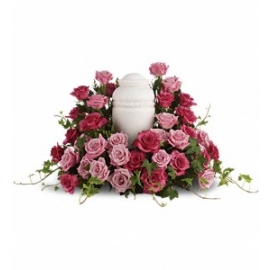 Bed of Pink Roses