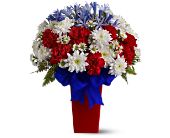 Growing Ideas, Midlothian, Texas - Patriotic Petals Bouquet, picture