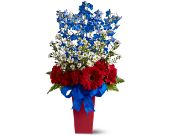 Growing Ideas, Midlothian, Texas - Freedom Fireworks Bouquet, picture