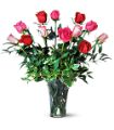 A Dozen Multi-Colored Roses in Midlothian TX Growing Ideas